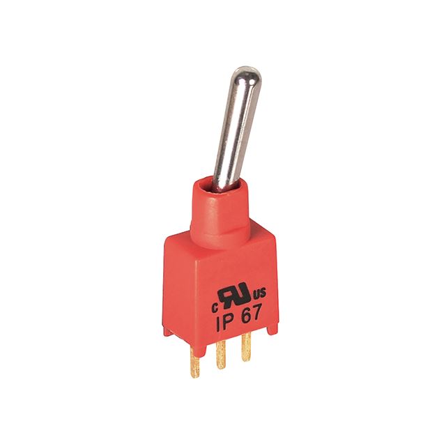 Sub-mini sealed toggle switch SPDT on-on 3A 120V 1.5A 250VAC gold terminal 3 positions
