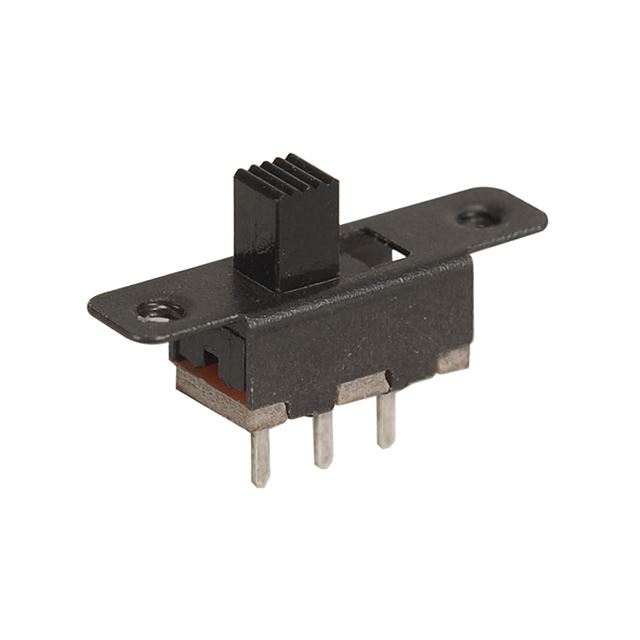 Slide switch 1P2T 0.5A 50VDC 3 pins PCB terminal