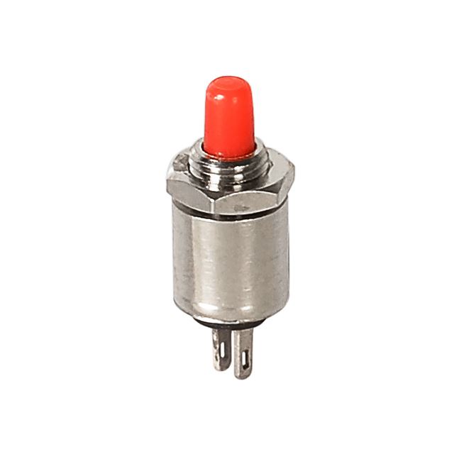 Miniature pushbutton switch NO type off-(on) momentary 0.5A 125VAC 2 pins