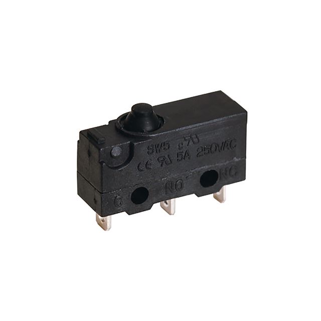 Waterproof miniature micro switch SPDT on-on 115gf 5A 125VAC 5A 250VAC