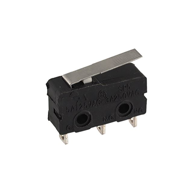 Miniature micro switch SPDT on-on 30gf 3A 125VAC 3A 250VAC