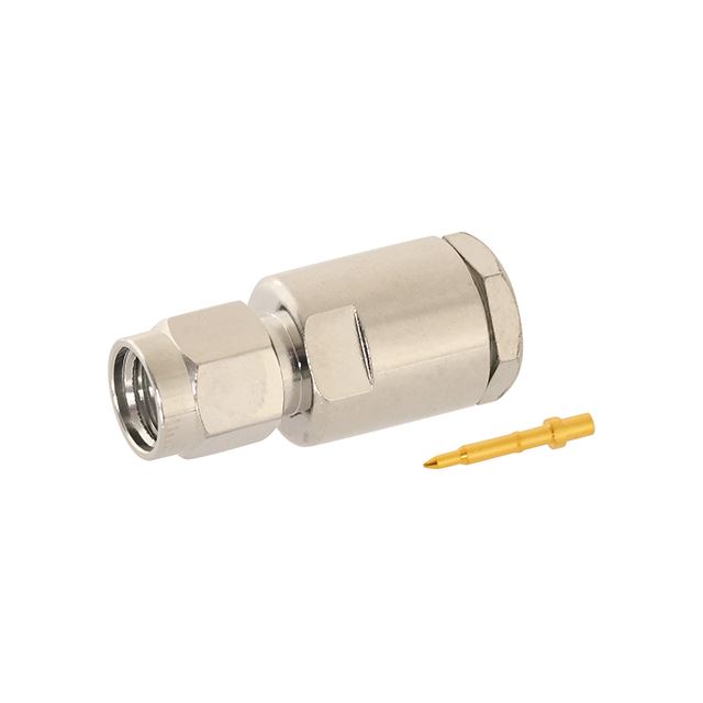 RF connector coaxial connector SMA plug clamp type RG58U gold pin
