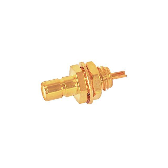 RF connector coaxial connector SMB jack bulkhead gold plated
