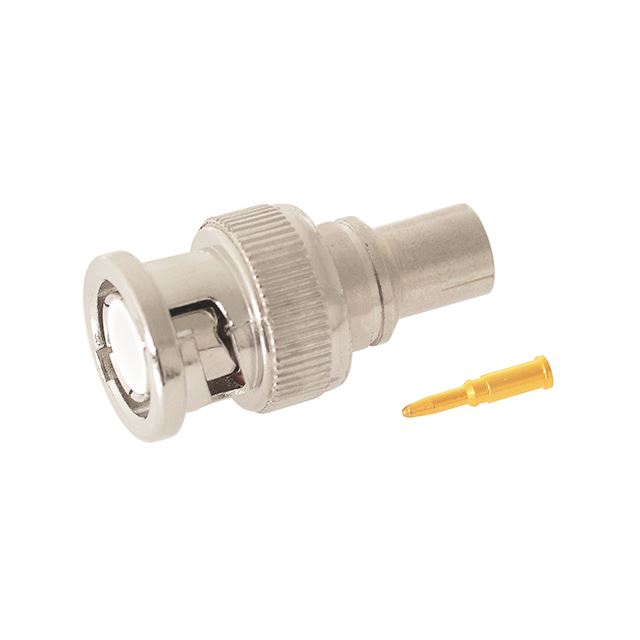 RF connector coaxial connector BNC plug molded type RG59U gold pin