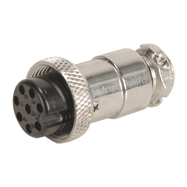 8 way female cable mount XLR connector