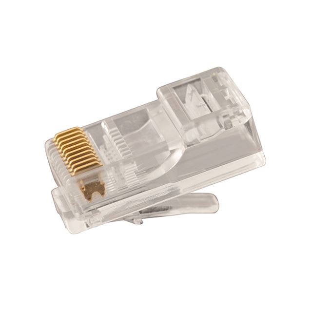 Modular connector plug 10P10C