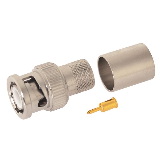 RF connector coaxial connector BNC plug crimp type 11A/U gold pin