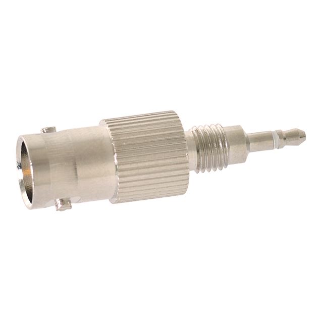 RF adapter coaxial adapter BNC jack gold pin to 2.5mm mono phone plug