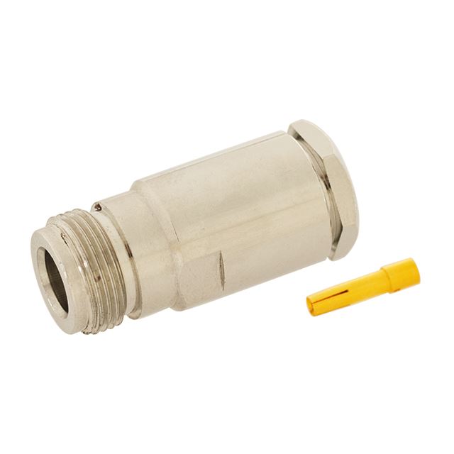 RF connector coaxial connector N jack clamp type RG58U gold pin