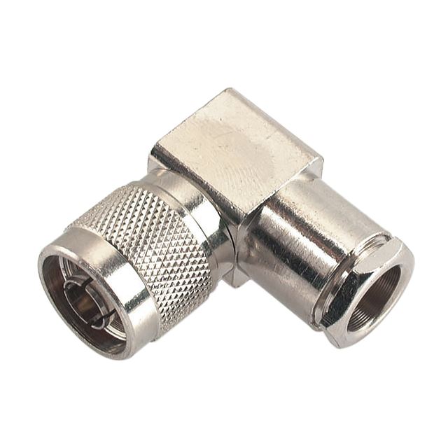 RF connector coaxial connector right angle N plug clamp type RG213U gold pin