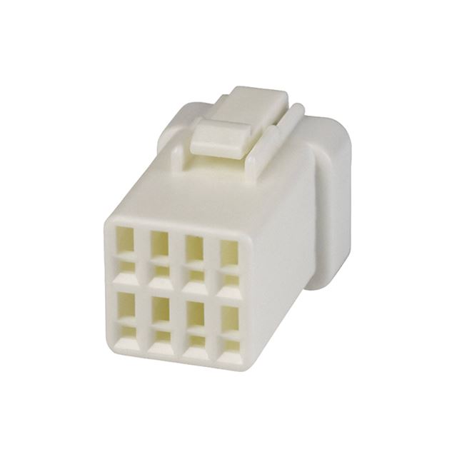 Automotive wire to wire connector 2mm sealed JWPF series receptacle 8 position dual row