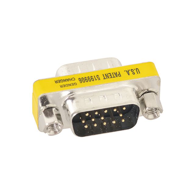 Adapter connector D-Sub HP 15 pin male to D-Sub HP 15 pin male